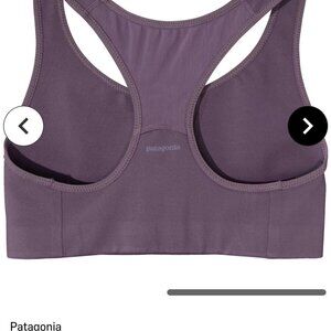 Patagonia compression racerback sports bra mesh back